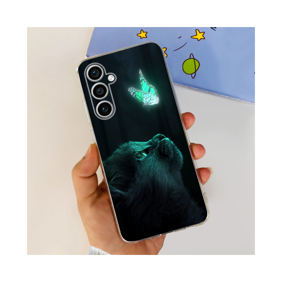(Shell-U85, For Samsung S23 Fe) For Samsung Galaxy S23 Fe 5G Case 2023 Fashion Blu 967855035680
