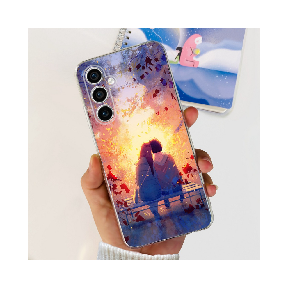 (Shell-U68, For Samsung S23 Fe) For Samsung Galaxy S23 Fe 5G Case 2023 Fashion Blu 967855035758