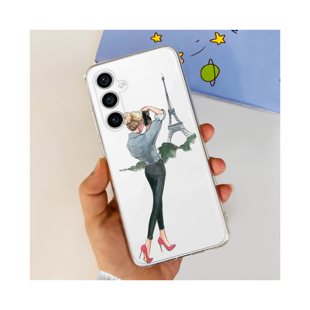 (Shell-U79, For Samsung S23 Fe) For Samsung Galaxy S23 Fe 5G Case 2023 Fashion Blu 967855035789