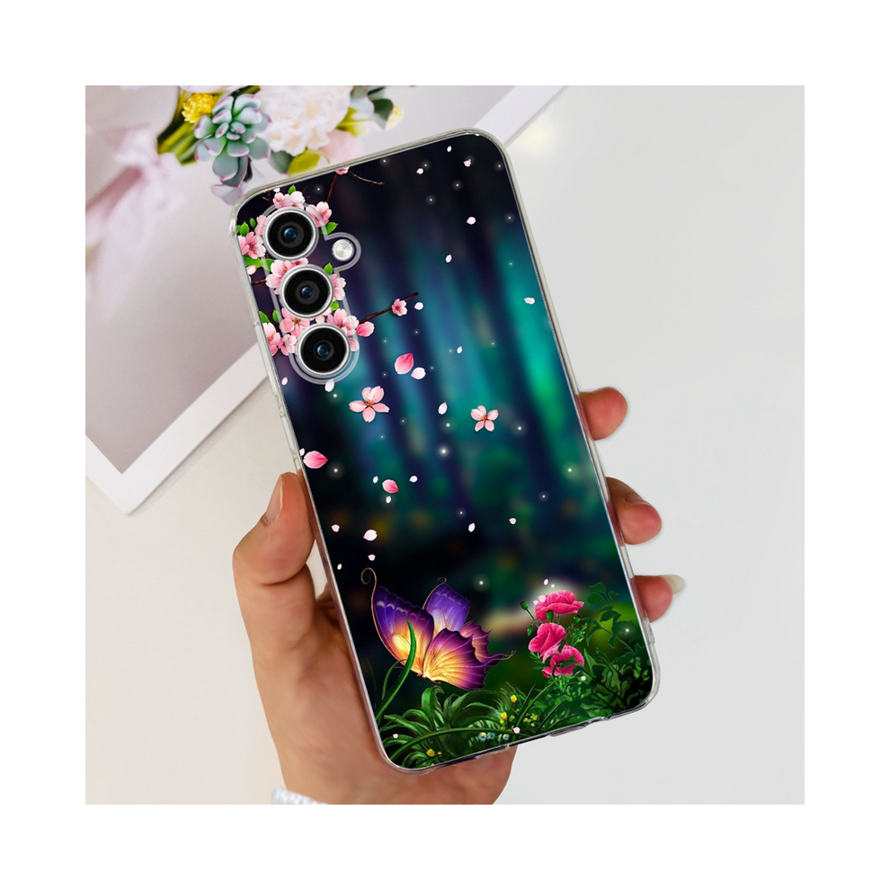 (Shell-U78, For Samsung S23 Fe) For Samsung Galaxy S23 Fe 5G Case 2023 Fashion Blu 967855035857