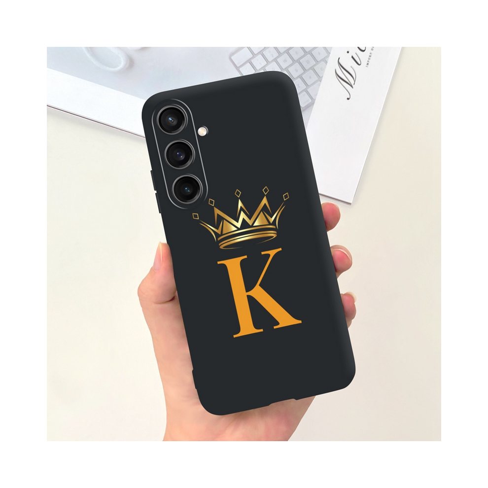 ( - K, For Samsung A35 5G) For Samsung Galaxy A25 Case A15 A35 2023 Back Cove Black 967855026367