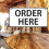ATX CUSTOM SIGNS - Πινακίδα Παραγγελίας Λευκή και Μαύρη 5