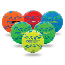 Franklin Sports - Pro Brite - Teeball en caoutchouc non - MLB - Youth Tball - Baseball + Softball - Utilisation intrieure et extrieure