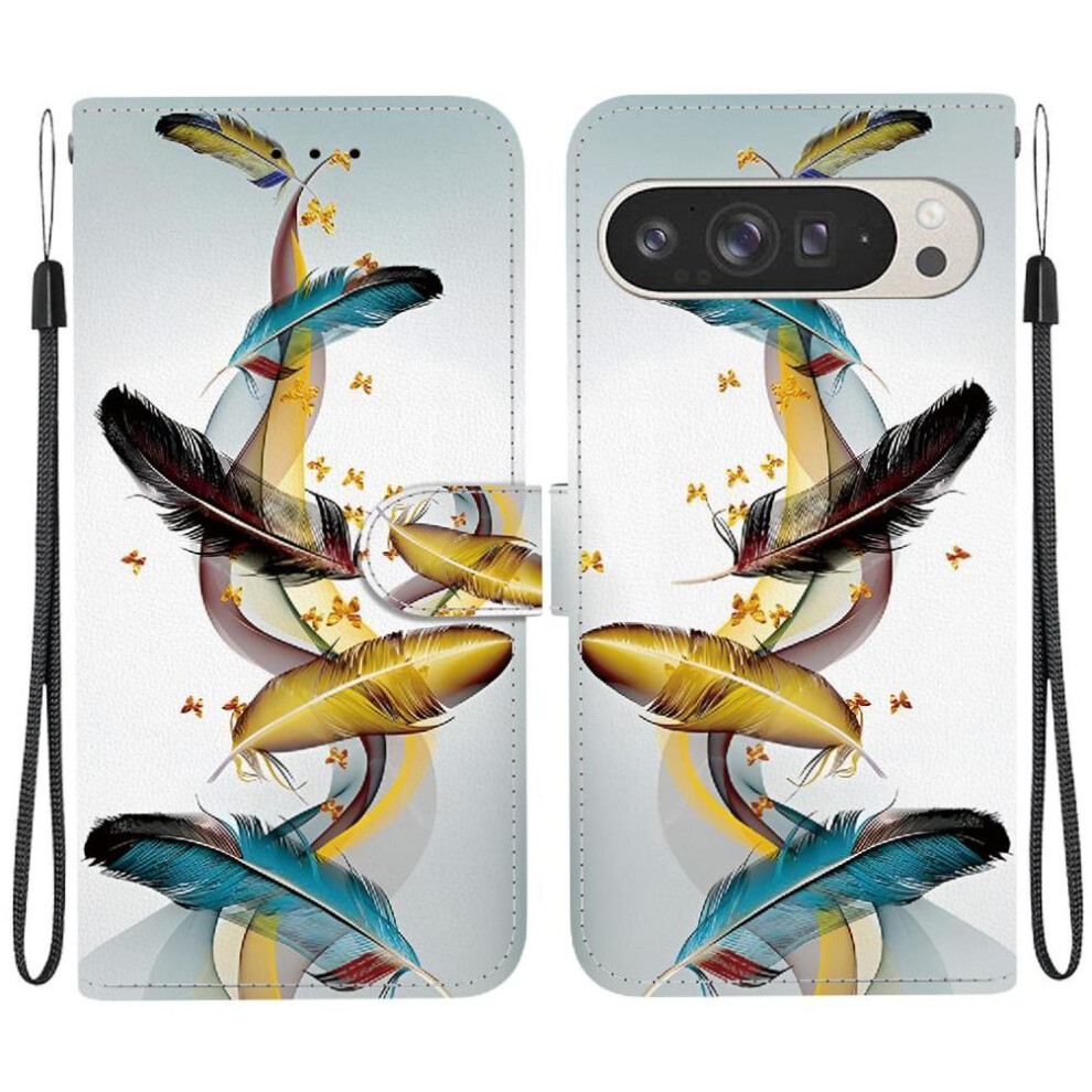 (C1 ) Flip Case For Google Pixel 9 Pro Xl Pattern Cover Wallet Pu Leather Card Slot Kickstand Card Slots 764490341714