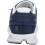 ON Cloud 5 Damen Sneaker, Denim/Wei  , 39 3