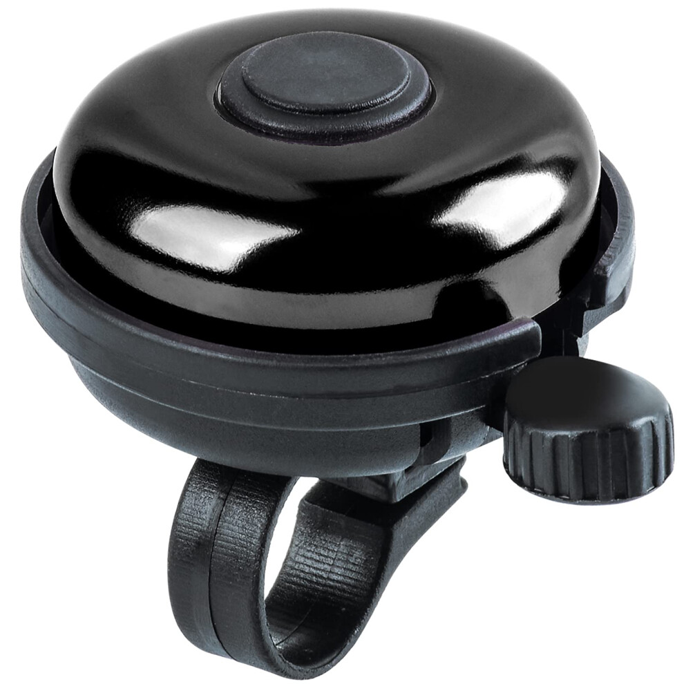 Sonnette De V Lo Classique Xthuge En Aluminium, Son Clair Et Puissant, Pour Adultes Et Enfants, Noire, Pour Droitiers-image