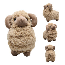 BABOLI Cuddly Sheep Stuffed Animal Adorable Fluffy Plush Sheep Toy Super Soft and Cute Lamb Doll Pretty Sweet Gifts for Kids Boys and Girls Prese