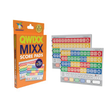 Gamewright Qwixx Mixx - kta frbttrad speltillgg till tillggsutbyte fr Qwixx - Ett snabbt familjedice -spel