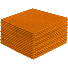 Foi de psla acrilice FabricLA pentru meserii - Moale pretaiate 6"""" X 6"""" inci (15cm X 15cm) Patrate de psla - Folosi?i foi de psla din psla p