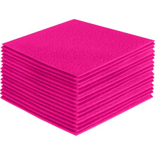 FabricLA Acryl-Filzbltter zum Basteln  weiche vorgeschnittene 15 cm x 15 cm groe Filzquadrate  verwenden Sie Filzstoff-Bastelbltter fr DIY-Hobb
