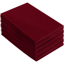 FabricLA Acryl-Filzbgen zum Basteln  Weiche, vorgeschnittene 22,5 cm x 30,5 cm groe Filzquadrate  Verwenden Sie Filzstoff-Bastelbgen fr DIY-Hob
