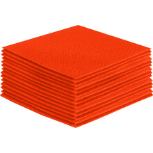 FabricLA Akrylfiltark til h?ndv?rk - Bl?dt forsk?ret 8"""" X 8"""" tommer (20,3 cm X 20,3 cm) Filtkvadrater - Brug filtstof-h?ndv?rksark til g?r-det-