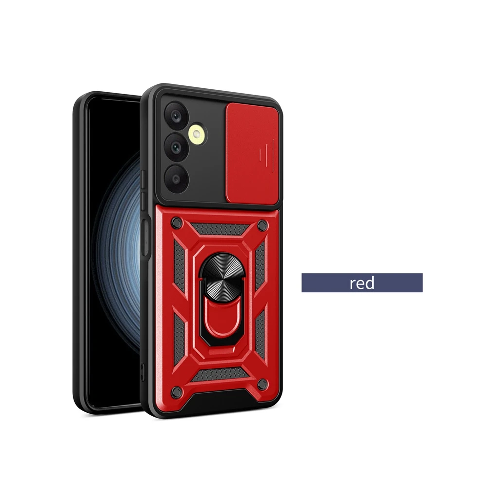 (, For A13 4G) Armor Case For Samsung Galaxy A55 A54 A15 A35 A25 Red 967855131764