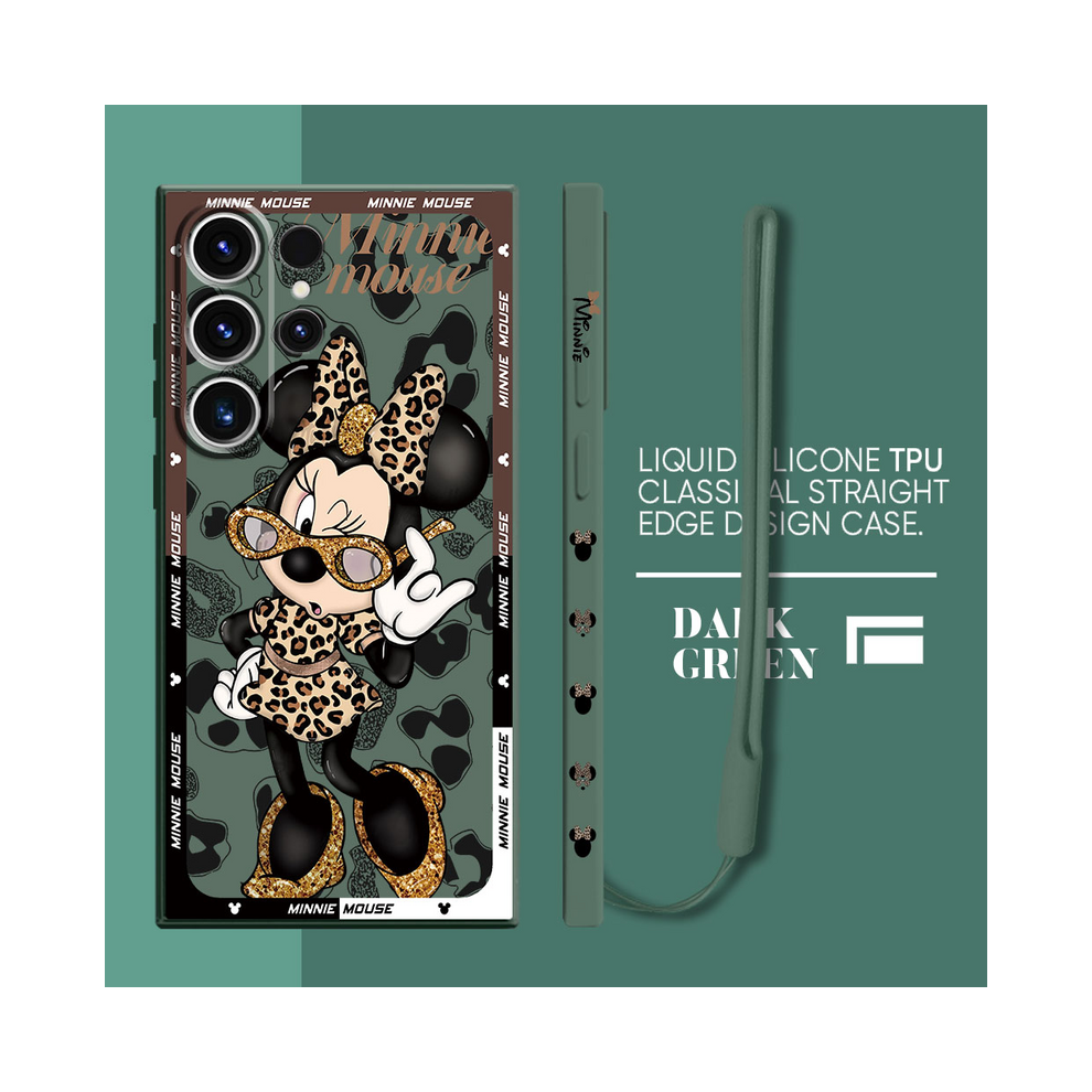 (Vvare02, For Galaxy S22 Ultra) Mickey Minnie Mouse Phone Case For Samsung Galaxy 967855139326