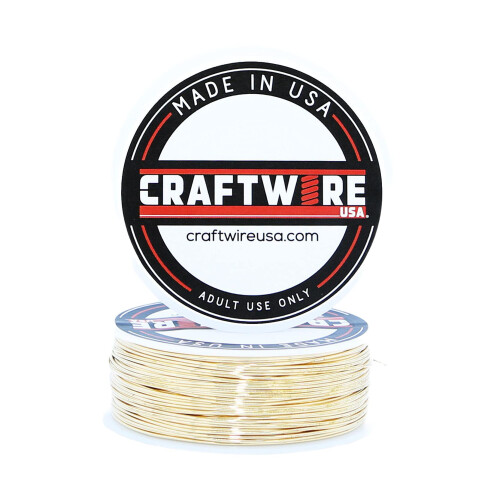 Solid Bare R?d Messing Wire Rund Udvalg Dead Soft 5OZ 22 Gauge