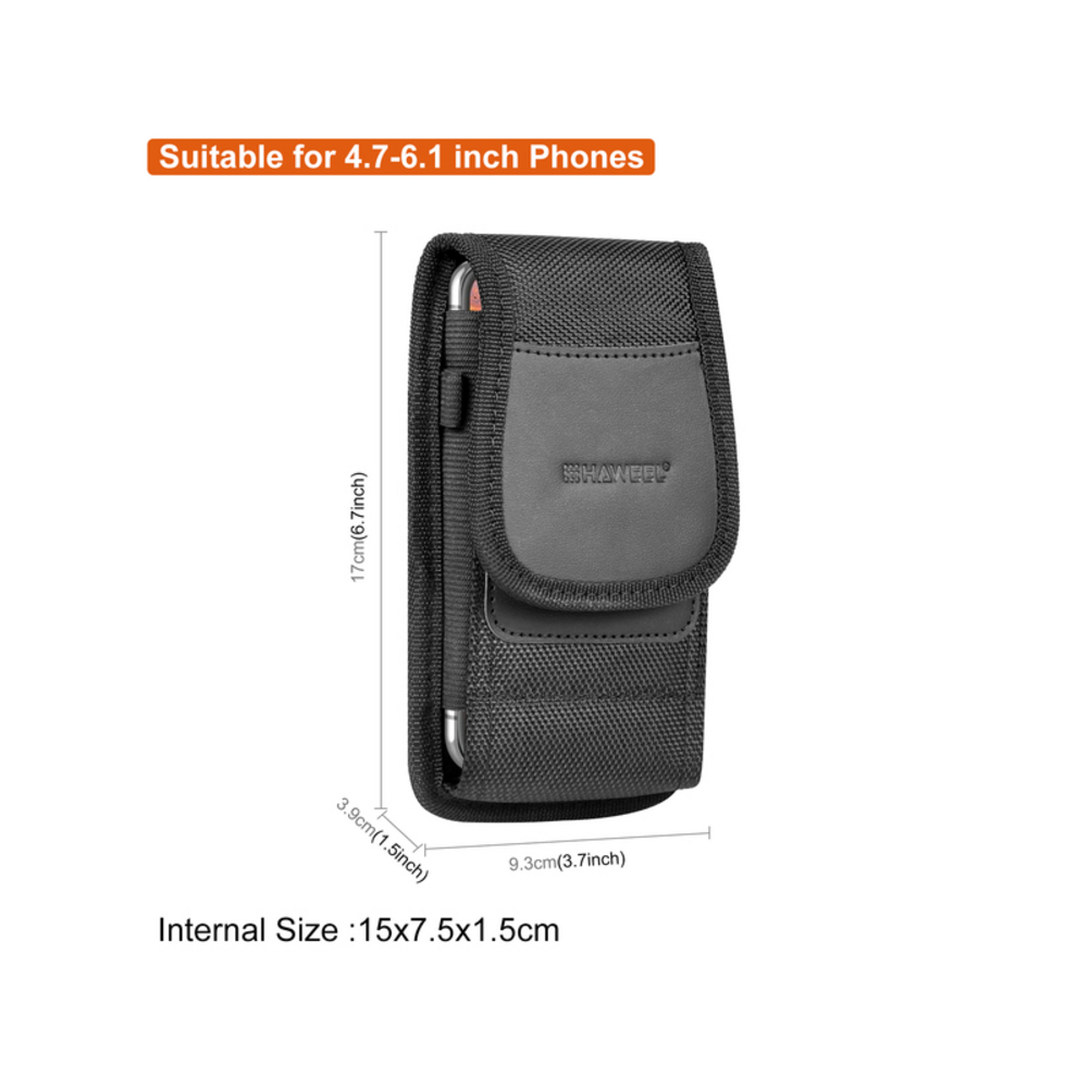 (Vertical Xl) 4.7-6.8Inch Phone Nylon Pouch Multifunction Cell P 967855178455