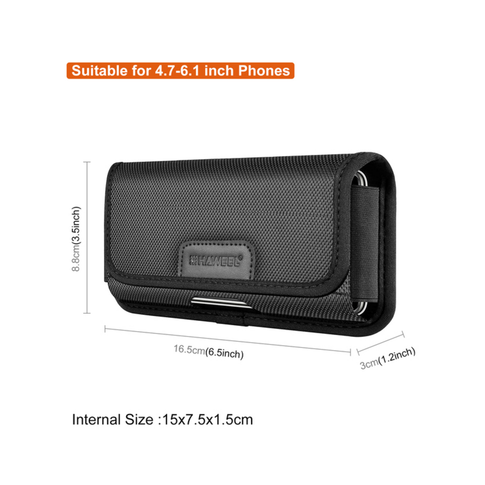 (Horizontal Xl) 4.7-6.8Inch Phone Nylon Pouch Multifunction Cell P 967855178424