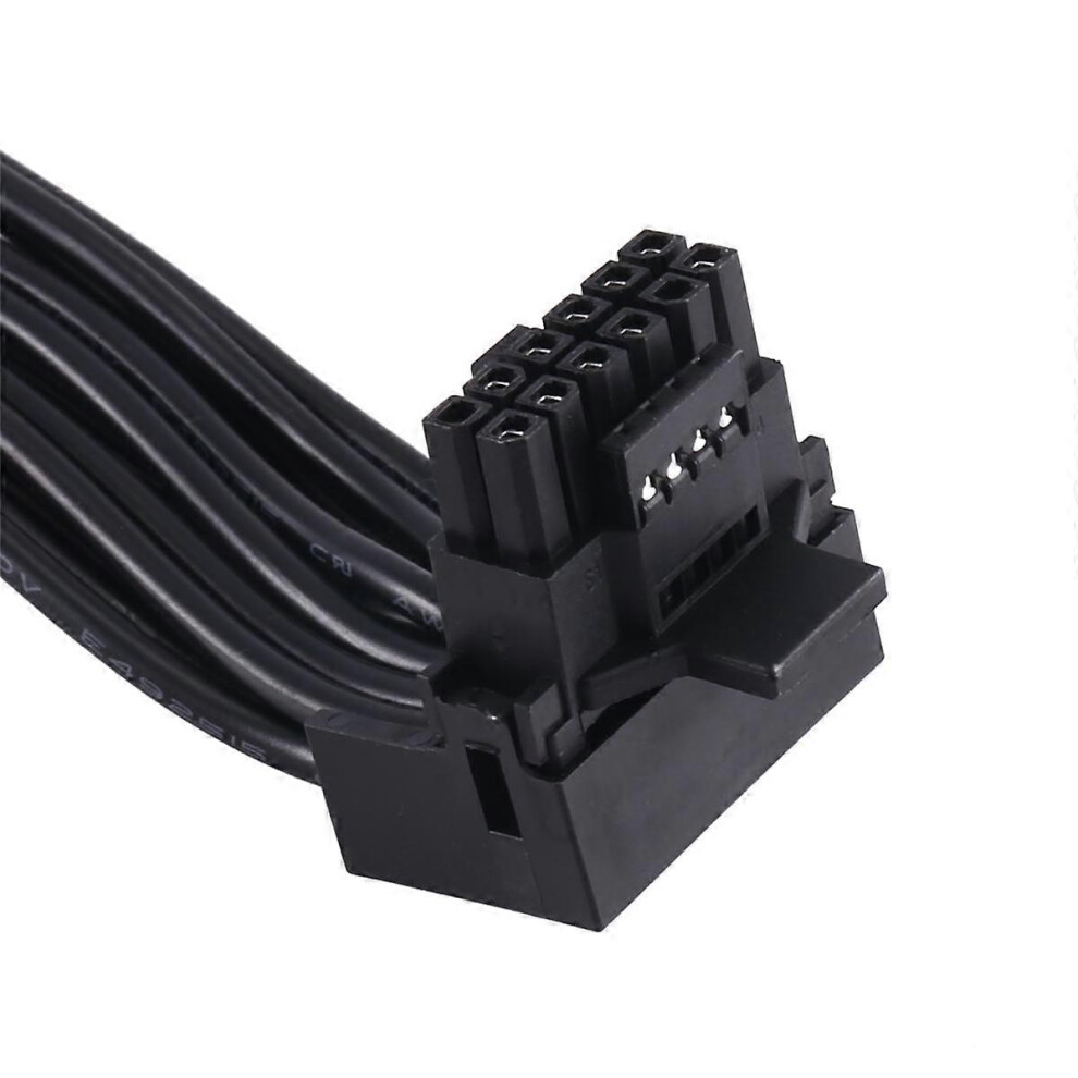 16Pin Video Card Elbow 12VHPWR Straight Head Turning Head Cable PCIE 5.0 Elbow Cable 12+4P 90Degree