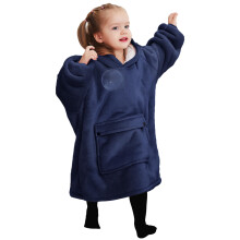 KFUBUO Tragbarer Decken-Kapuzenpullover f?r Kinder und Kleinkinder, Sherpa-Decke, Sweatshirt mit Tasche, s??e Hoodies, 2?6 Jahre altes M?dchen und Jun