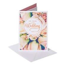American Greetings Hochzeitskarte (Lifetime Filled with Happiness)