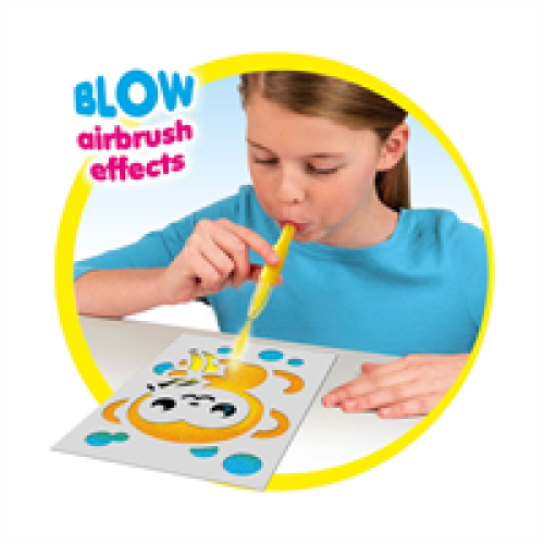 John Adams John Adams Blopens Animal Mini Kit Blow Airbrush Effects - Multicolour 2