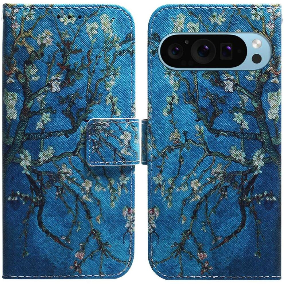 (Ohter) Flip Case For Google Pixel 9 Pro Xl Card Slots Magnetic Closure Wallet Painted Pu Leather 764490344753