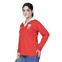 (XL) Women's Wales Rugby Long Sleeve T-shirt
