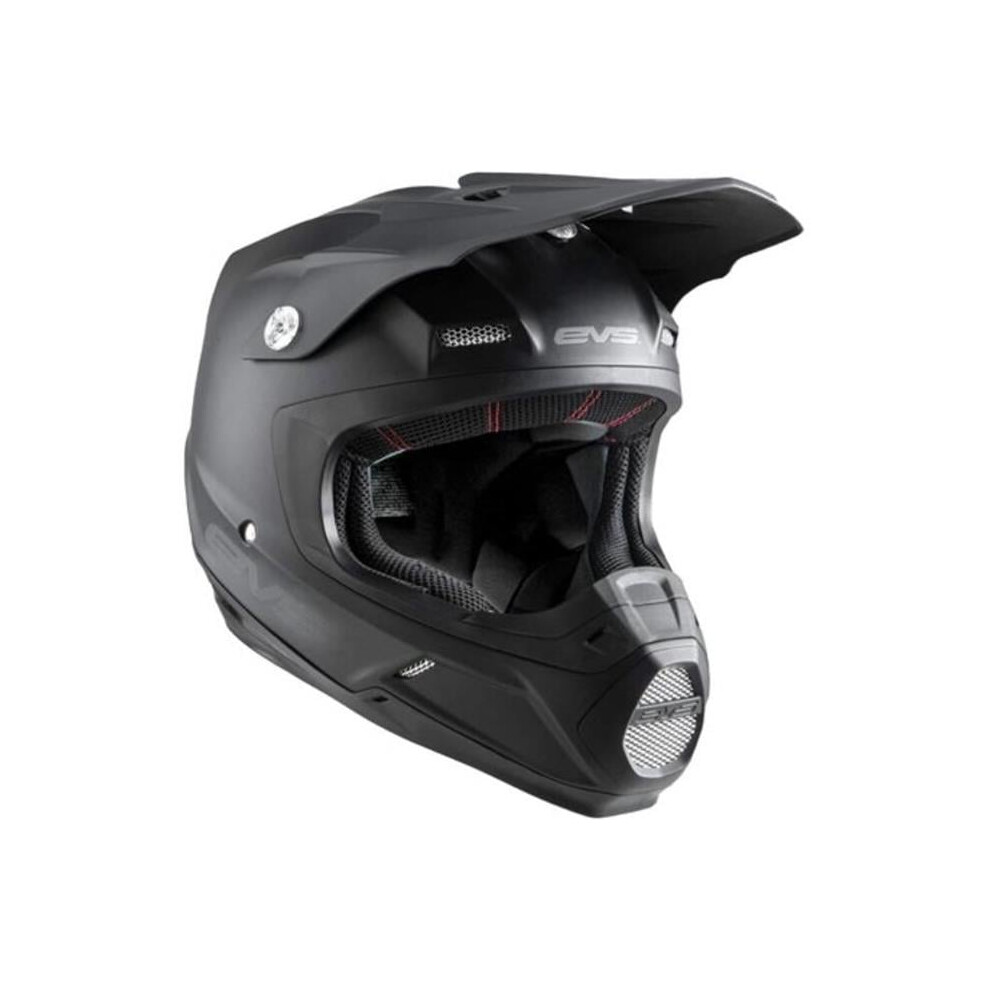 Evs He20t5s-Bk-Xxl T5 Solid Helmet, Matte - 2XL Black 680196781640