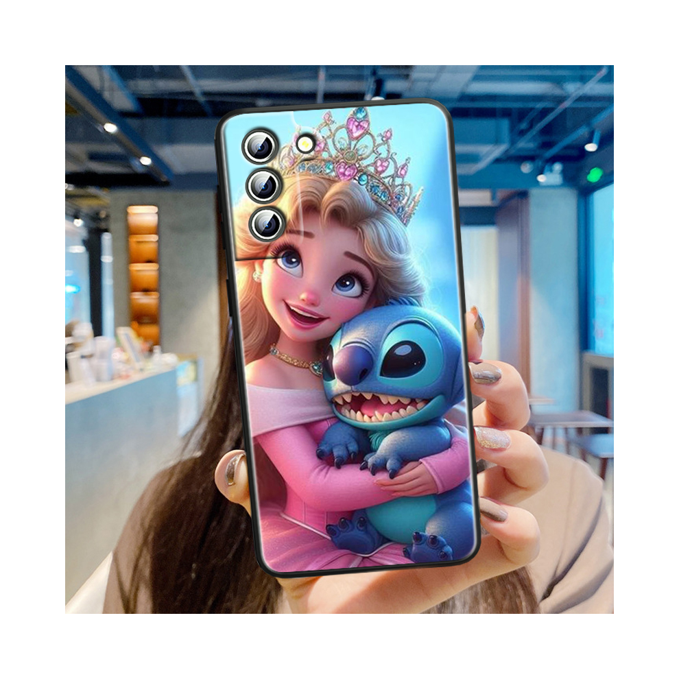 (077D51hblk02, Samsung S10e) Disney Princess Stitch Art For Samsung Galaxy S24 967855171418