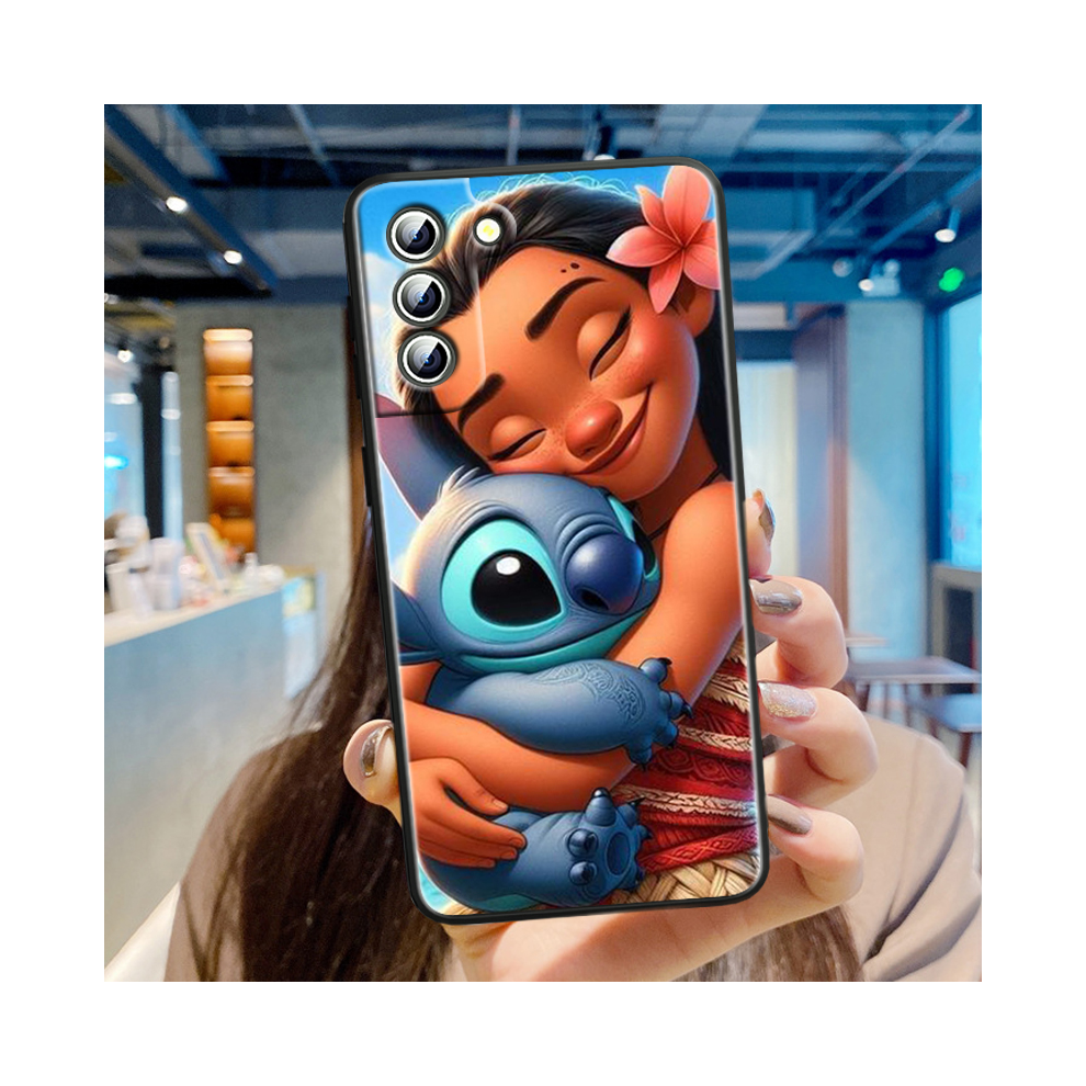 (077D51hblk05, Samsung S20 Plus 5G) Disney Princess Stitch Art For Samsung Galaxy S24 967855171784