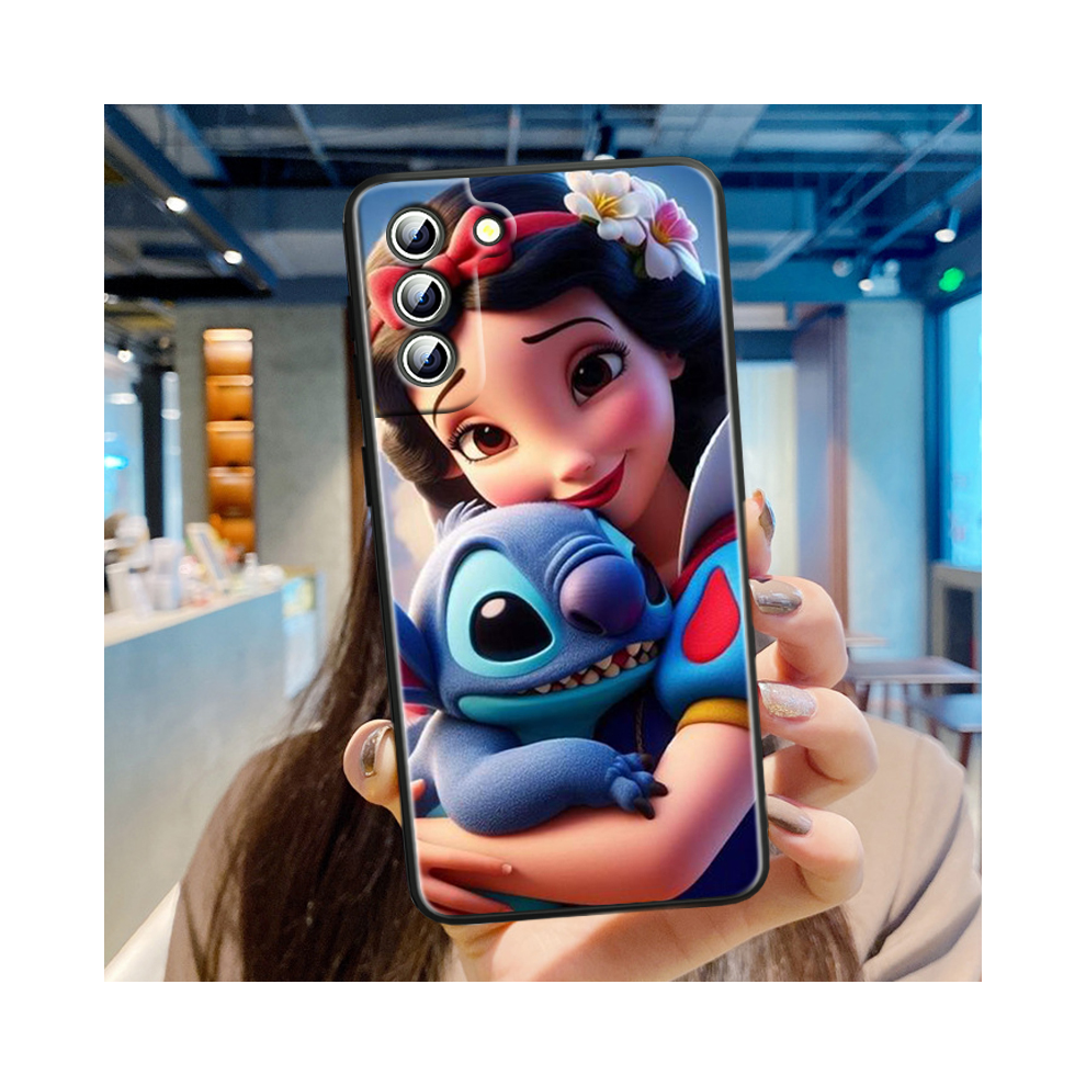 (077D51hblk07, Samsung S23 Fe 5G) Disney Princess Stitch Art For Samsung Galaxy S24 967855172804