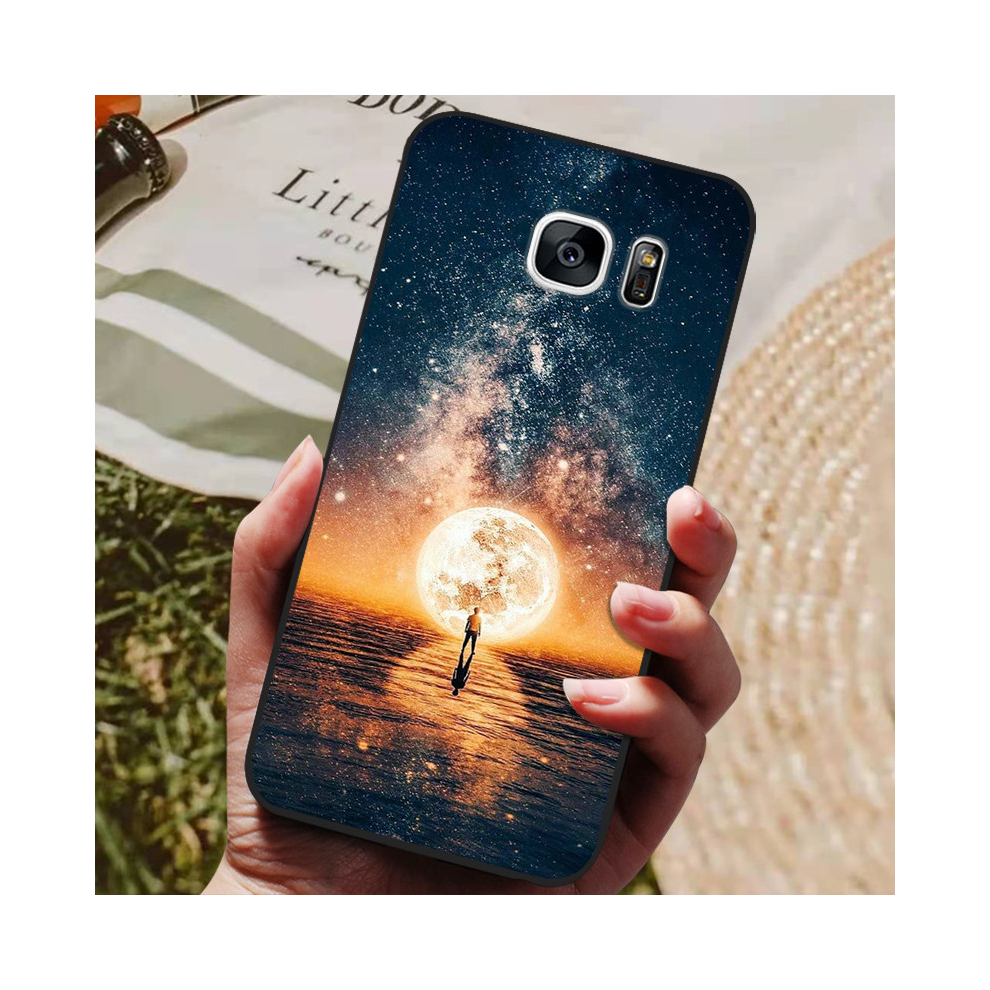 (53, For Samsung S7 Edge) For Samsung Galaxy S7 Edge Silicone Case Cute Patt 931287561420