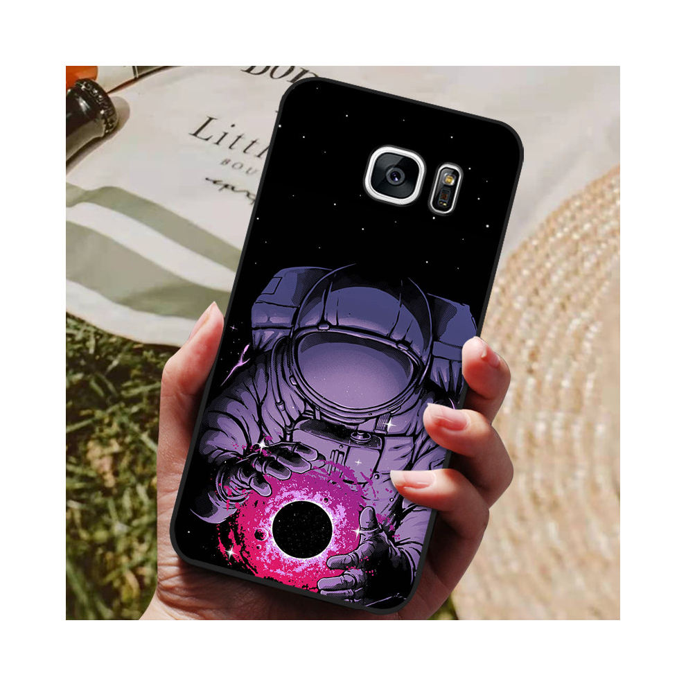 (51, For Samsung S6) For Samsung Galaxy S7 Edge Silicone Case Cute Patt 931287561512