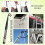 Multi-Purpose Folding with Detachable Hooks, Stainless Steel Ladders 14 Adjustable Steps, Extendable Resistant Foldable Ladder, Max Load 150kg 5