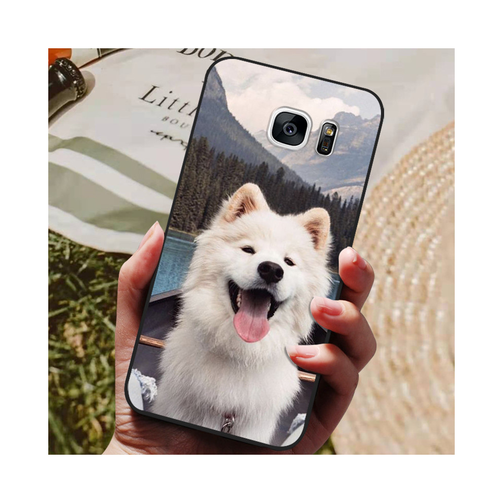 (43, For Samsung S7) For Samsung Galaxy S7 Edge Silicone Case Cute Patt 931287561819
