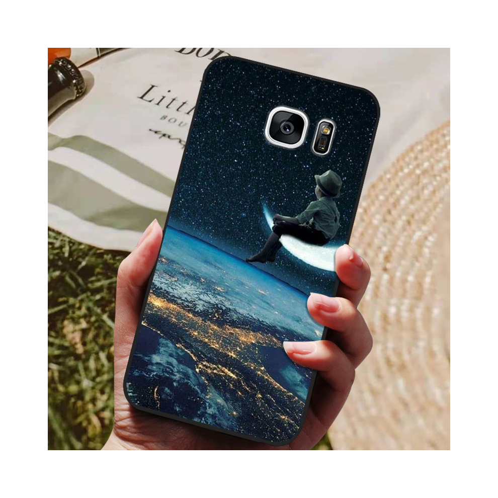 (47, For Samsung S6) For Samsung Galaxy S7 Edge Silicone Case Cute Patt 931287561987