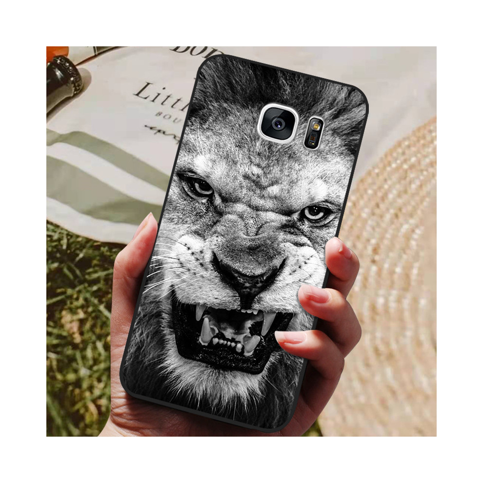 (35, For Samsung S7) For Samsung Galaxy S7 Edge Silicone Case Cute Patt 931287562151