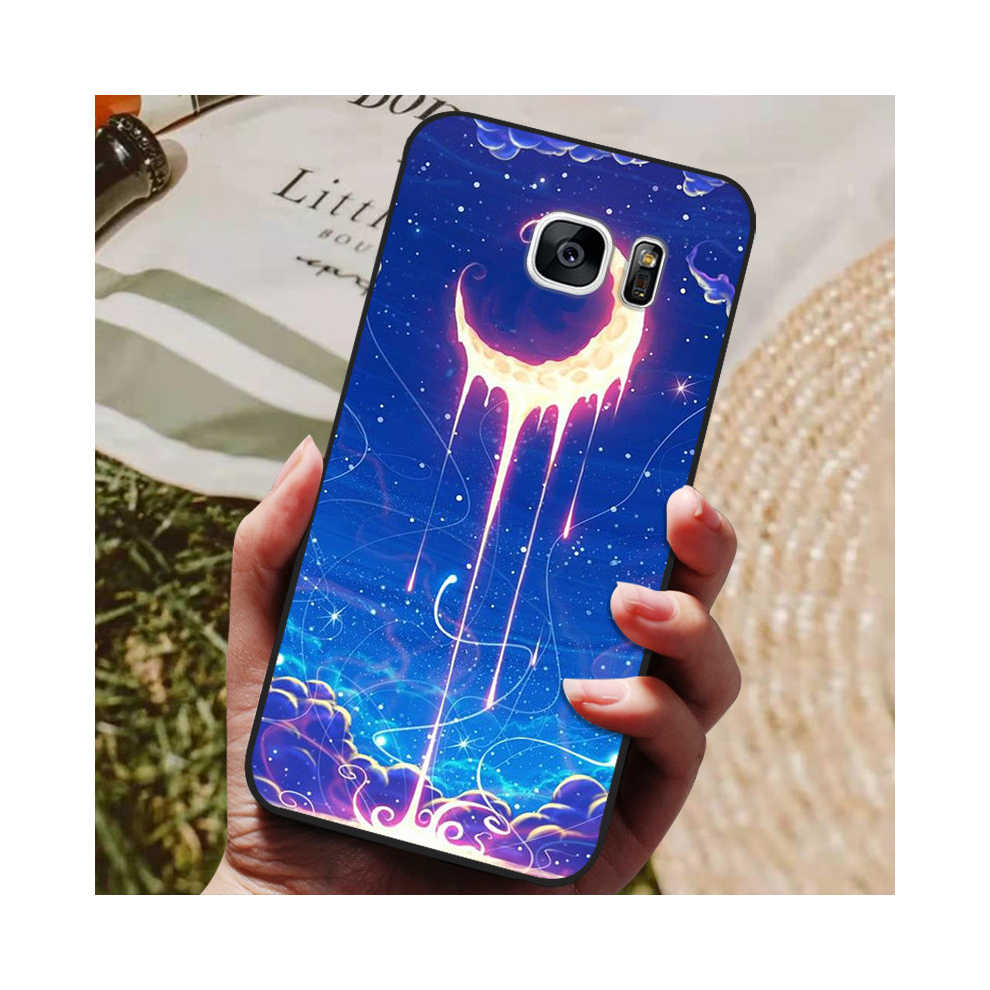 (39, For Samsung S6) For Samsung Galaxy S7 Edge Silicone Case Cute Patt 931287562298