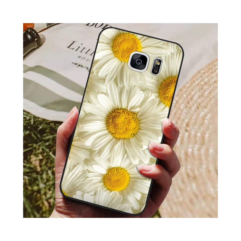 (24, For Samsung S6 Edge) For Samsung Galaxy S7 Edge Silicone Case Cute Patt 931287562908