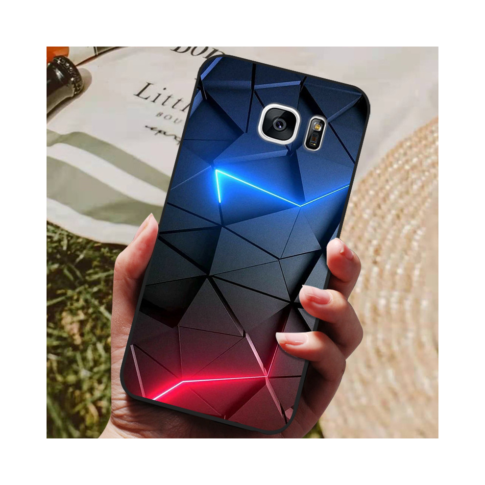(15, For Samsung S6) For Samsung Galaxy S7 Edge Silicone Case Cute Patt 931287563257