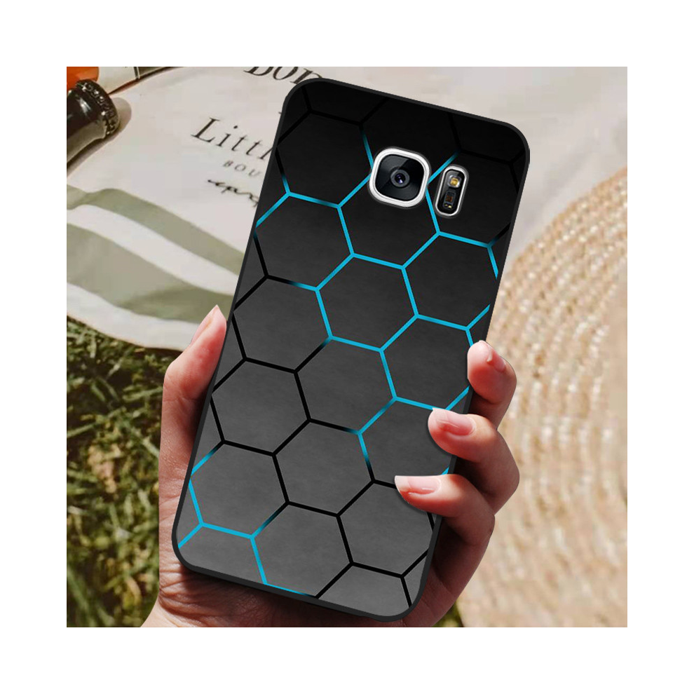 (1, For Samsung S7 Edge) For Samsung Galaxy S7 Edge Silicone Case Cute Patt 931287563523