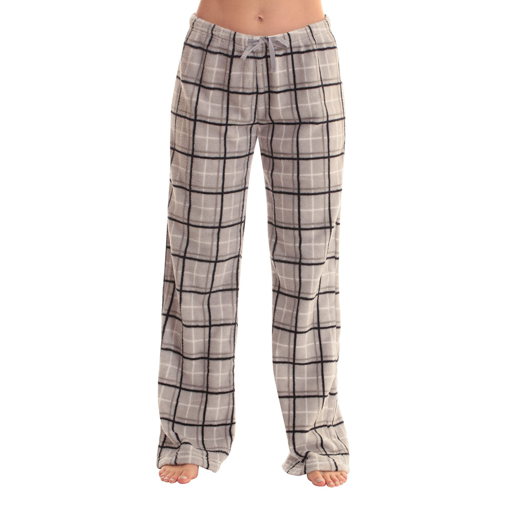 Pantalon de pyjama en peluche Just Love pour femme 6339-10281-gREY-2X