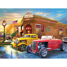 RoseArt - Amerikaanse nostalgie - Amerikaanse grill - puzzel van 550 stukjes voor volwassenen