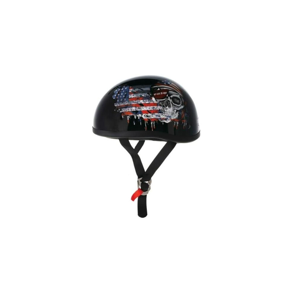 Skid Lid 649513 Original Live To Ride Half Shell Helmet, - Small Black 887337384641
