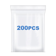 Somoga 200 PCS 1" x 1" Dikke 4 Mil Kleine Heldere Zip Poly Zakken