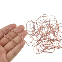 HAHIYO Paperiliittimet Tukevat 2 tuumaa Pituus 30 Pakkaus Leve Paperiliitin Heavy Duty Tiukka ote Ruosteenkestv Uudelleenkytettv metalli Kirkas