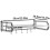Heavy Duty Microwave Oven Stand Rack Holder-Wall Mounted Shelf 8