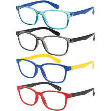 Blaulichtfilterbrille f   r Kinder, UV-Schutz, f   r M   dchen und Jungen, Blaulichtfilterbrille, Anti-Augenerm   dung, 4er-Pack
