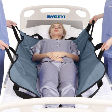 ZHEEYI Positionierungs-Betttuch mit verstärkten Griffen 43 x 36 Patienten-Transferblatt