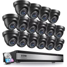 ZOSI 16CH 1080p DVR CCTV 16 Camera System Outdoor Home Surveillance